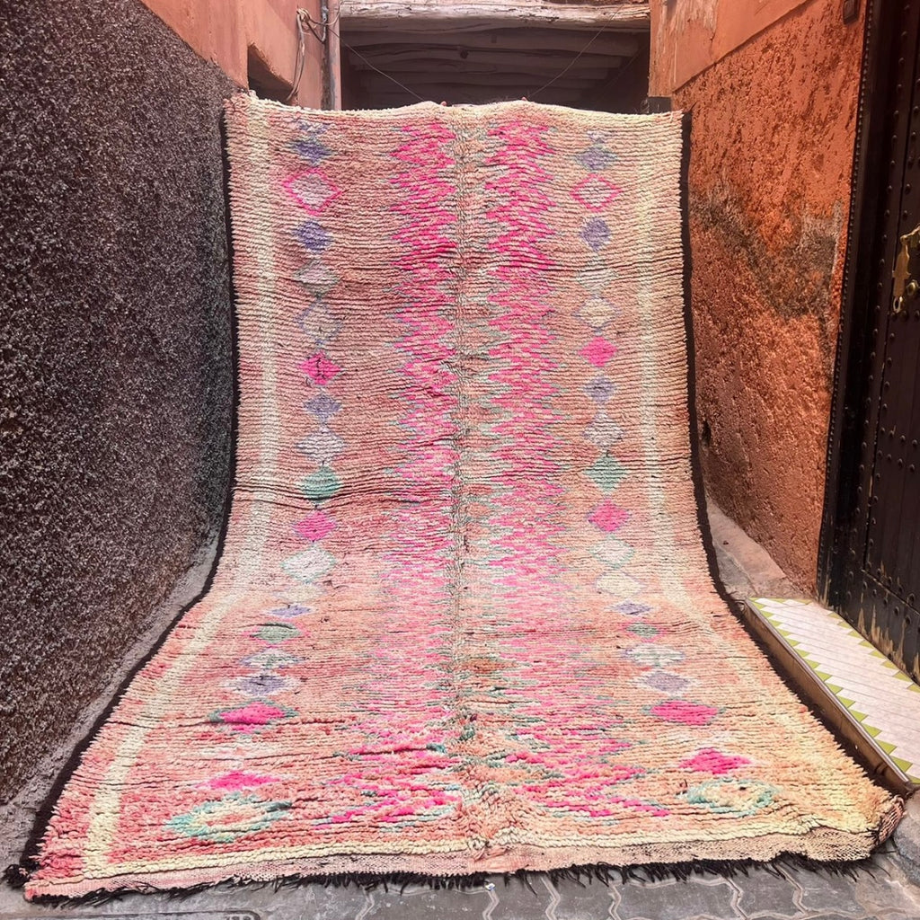 'ELLIE' Vintage Moroccan Boujaad Rug