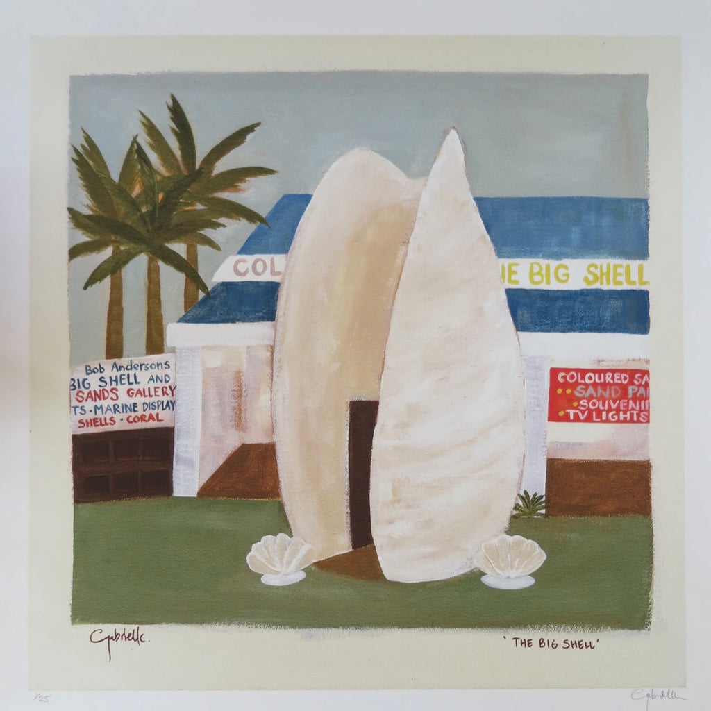 'The Big Shell' - Limited Edition Print By Gabrielle Diamantis