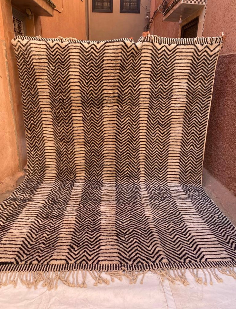 'LIBBY' Vintage Moroccan Beniourain Rug