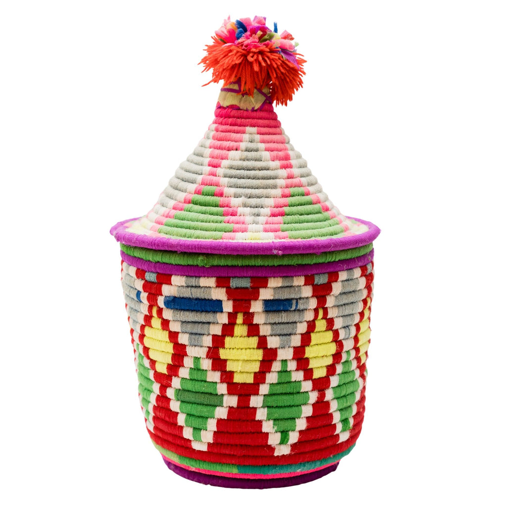 Love Moroccan Rugs - Berber Basket - Pom Pom - Melbourne - Mount Martha